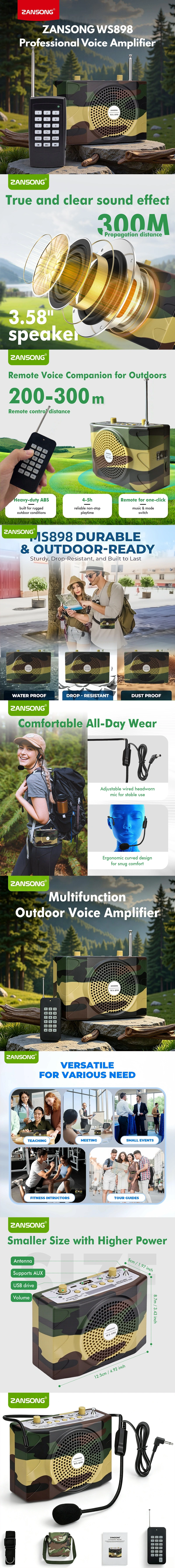 ZANSONG WS898